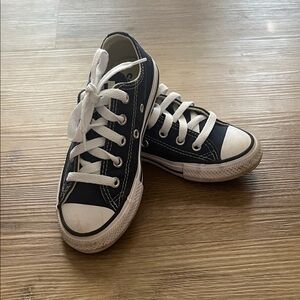 Converse Kids Navy and White Sneakers